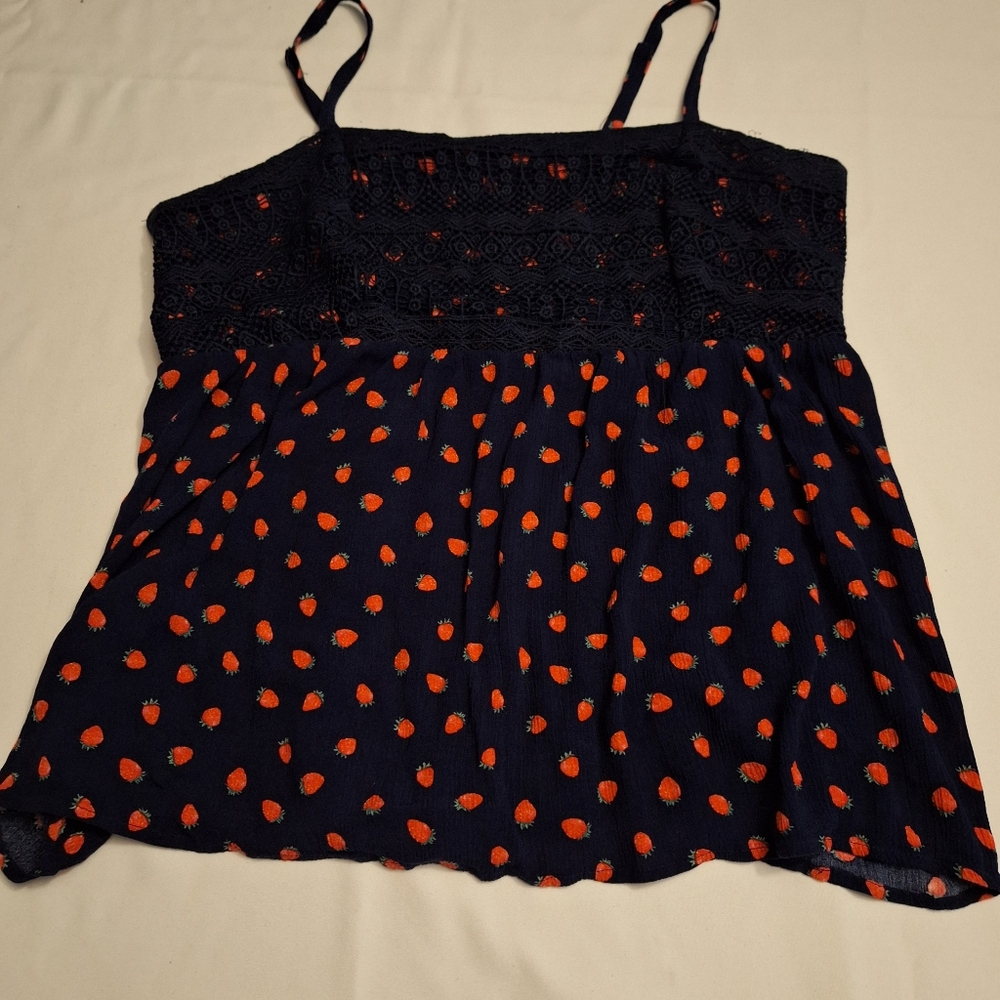 Torrid strawberry tank top